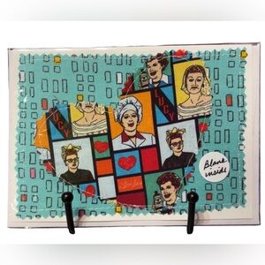 I Love Lucy Uniquely Sewn Greeting Card Retro Inspired